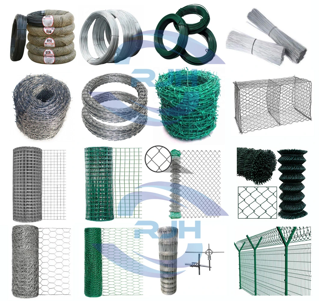 Factory Supply Zinc Coated Hot Dipped Galvanized Rod Carbon Galvanized Steel Wire